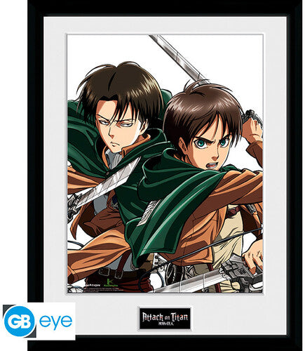Poster - Framed - Attack On Titan - Eren And Levi Framed Poster (12 - Special Products