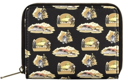 Loungefly Funko Wallet: - Star Wars 40th Annv Return Of The Jedi Aop - Collectibles