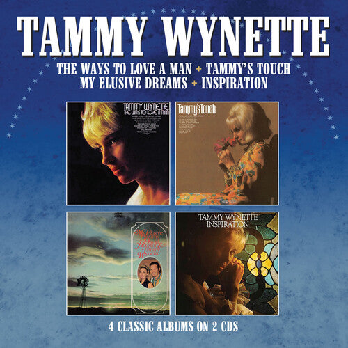 Wynette,tammy - Ways To Love A Man / Tammy's Touch / My Elusive - Music CD
