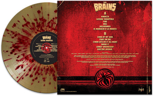 The Brains - Satana Tarantula - Gold/red Splatter