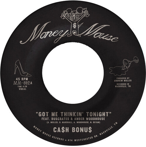 Ca$h Bonus - Got Me Thinkin' Tonight / Joy & Pain - Silver - Vinyl Record