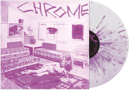 Chrome - Alien Soundtracks [Purple Splatter] Vinyl Record