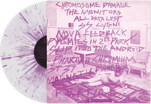 Chrome - Alien Soundtracks [Purple Splatter] Vinyl Record