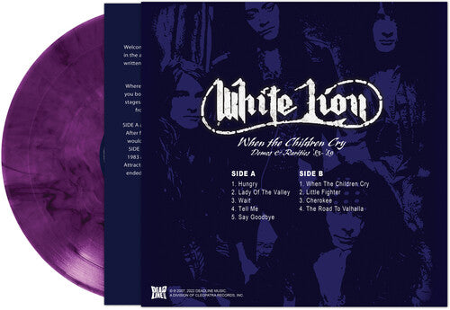 White Lion - When The Children Cry - Demos & Rarities '83-'89 - Purple Marble