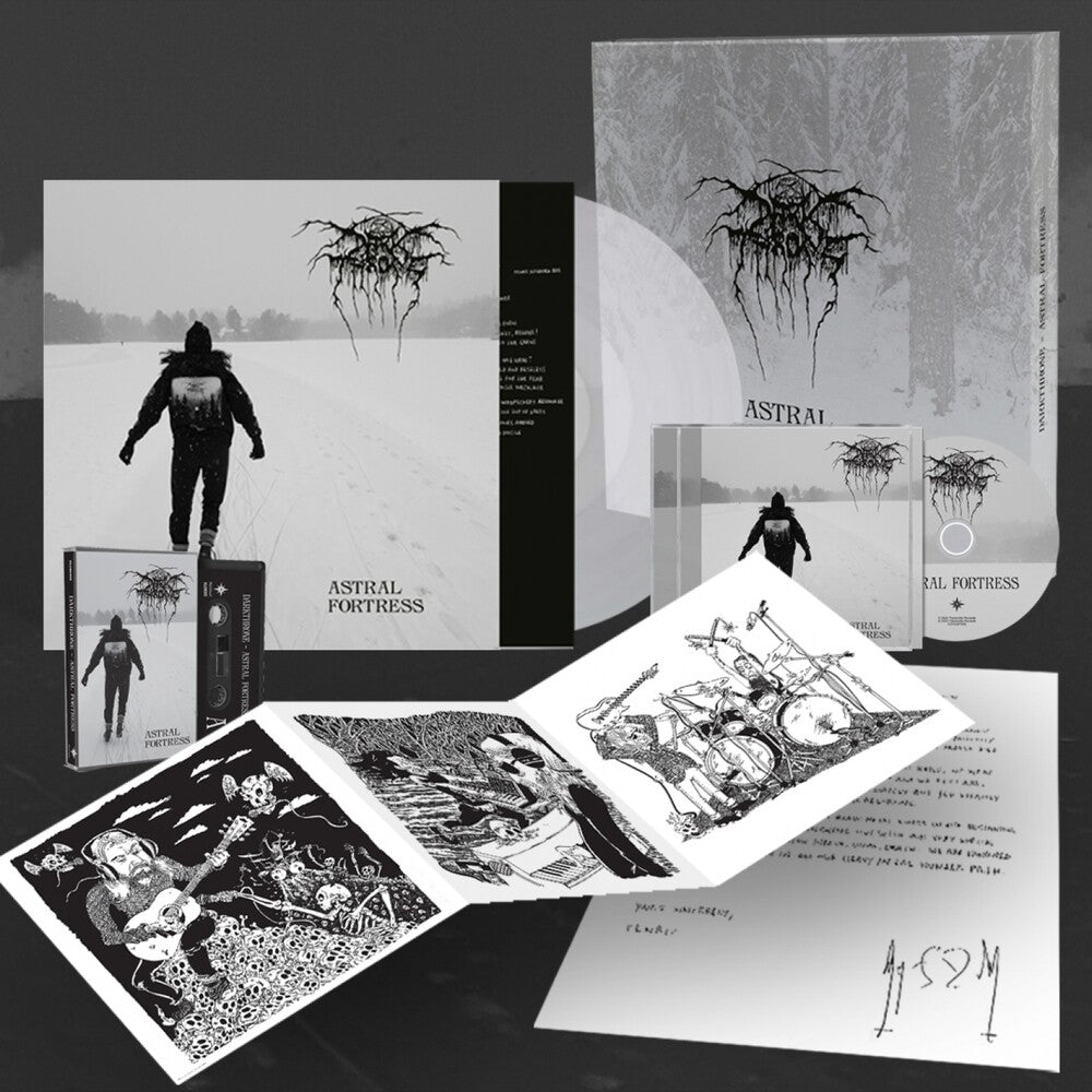 Astral Fortress - Peaceville Store Exclusive Deluxe Edition, 140gm Clear Vinyl/CD/Cassette/A4 Letter/Art Prints [LP] Vinyl Record