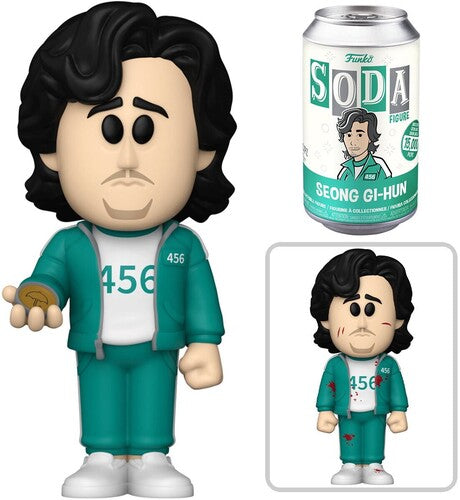 Funko Vinyl Soda: - Squid Game - Seong Gi-hun (styles May Vary) - Collectibles