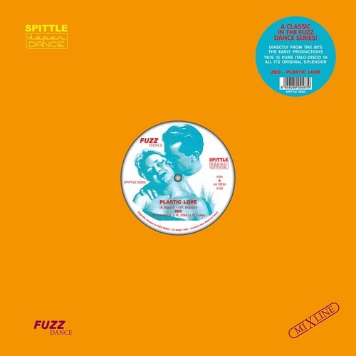 Zed - Plastic Love / Plastic Love (instrumental Version) - Vinyl Record