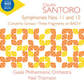 Santoro / Goias Philharmonic Orchestra - Symphonies Nos. 11 & 12 Concerto Grosso Three - Music CD