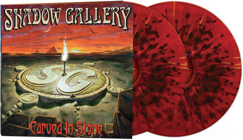 Shadow Gallery - Carved In Stone - Red/black Splatter