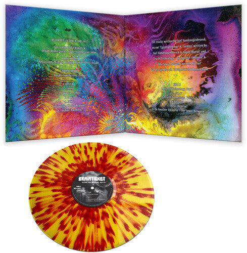 Brainticket - Live In Rome 1973 - Red/yellow Splatter