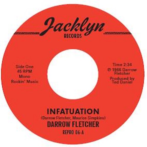 Fletcher,darrow - Infatuation / What Have I Got Now - Vinyl Record