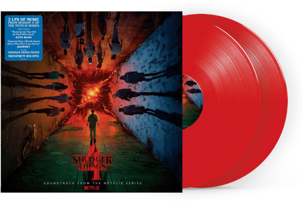 Stranger Things: Season 4 (Original Soundtrack) - Limited Red Colored Vinyl [LP] Vinyl Record