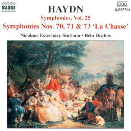 Haydn / Drahos / Nicolaus Esterhazy Sinfonia - Symphonies 70 71 & 73 25 - Music CD