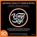 Vinyl Styl Vsp023 12in Lp Inner Slv Lined 50pk Wh - Vinyl Styl Vsp023 12in Lp Inner Slv Lined 50pk Wh - Bags/Sleeves