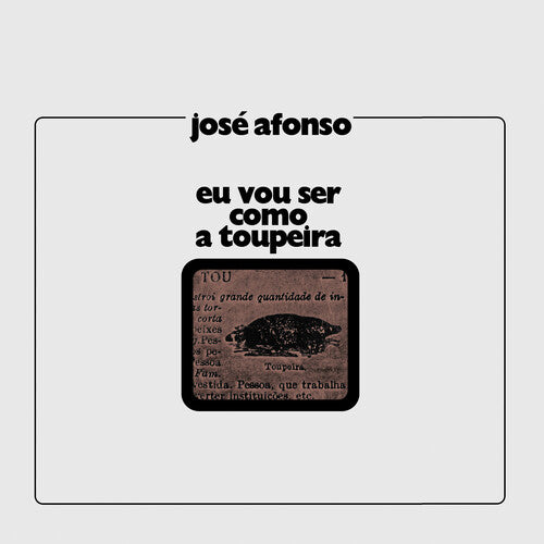 Afonso,jose - Eu Vou Ser Como A Toupeira - Music CD