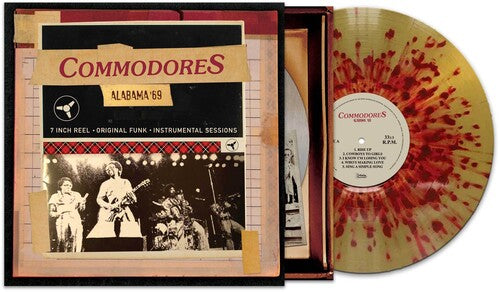 Commodores - Alabama '69 [Red/Gold Splatter]