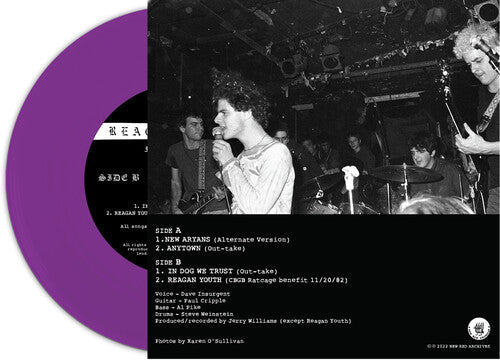 Reagan Youth - New Aryans - Purple