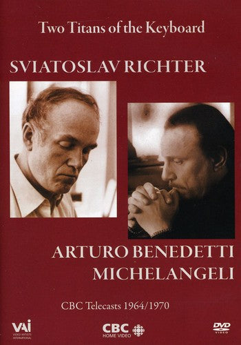 Michelangeli / Richter - 2 Titans Of The Keyboard - DVD