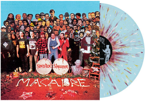 Macabre - Sinister Slaughter [Baby Blue with Multi color Splatter]