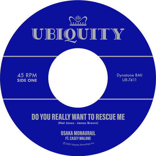 Osaka Monaurail / Malone,casey - Do You Really Want To Rescue Me - Vinyl Record