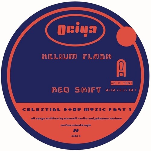 Ociya Aka Patricia / Tin Man - Celestial Body Music Part 1 - Vinyl Record