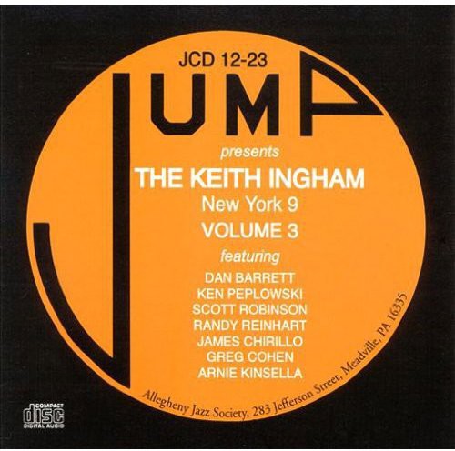 Ingham,keith New York Nine - Volume 3 - Music CD