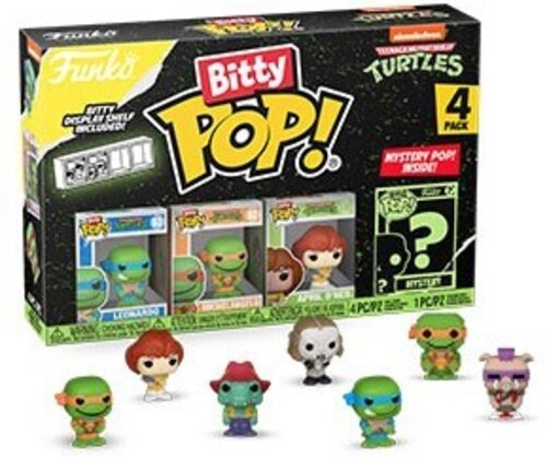 Bitty Pop Teenage Mutant Ninja Turtles - Bitty Pop Tmnt Leonardo 4 Pack - Collectibles