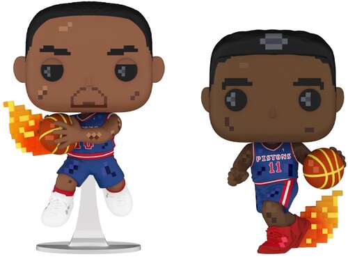Pop Nba Jam - Funko Pop Nba Jam Pistons Thomas & Rodman 2 Pack - Collectibles