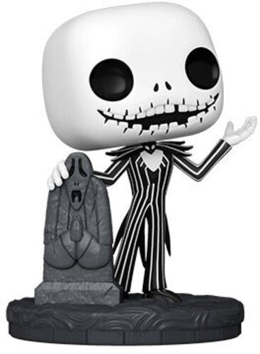 Funko Pop! Disney: - The Nightmare Before Christmas 30th - Jack W/grave - Collectibles