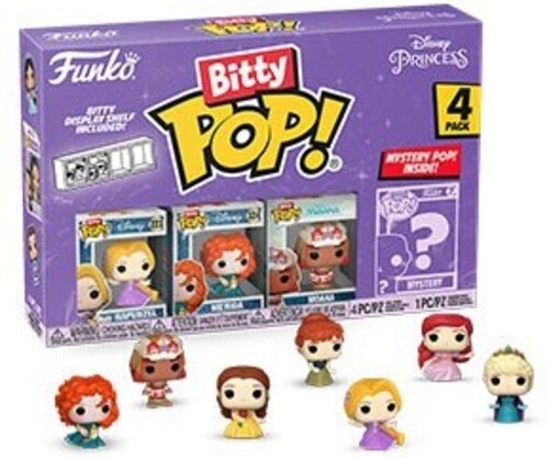 Bitty Pop Disney Rapunzel - Bitty Pop Disney Princess Rapunzel 4 Pack - Collectibles
