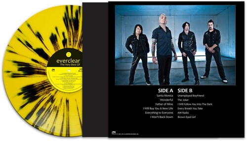 Everclear - The Very Best Of [Yellow/Black Splatter]