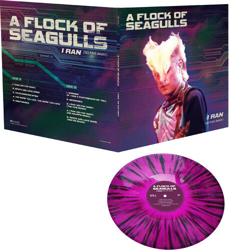 Flock of Seagulls - I Ran (So Far Away) [Purple/Black Splatter]