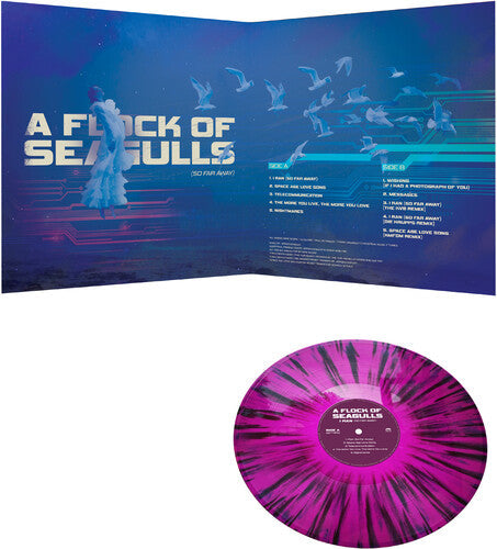 Flock of Seagulls - I Ran (So Far Away) [Purple/Black Splatter]