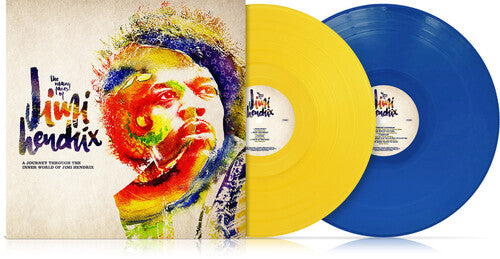 Various Artists - Many Faces Of Jimi Hendrix / Various - 180gm Gatefold Blue & Yellow Vinyl