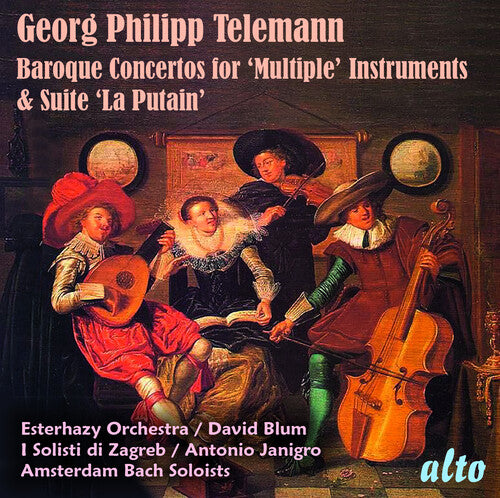 Zagreb Soloists - Telemann 'multi-instrument' Concertos - Music CD