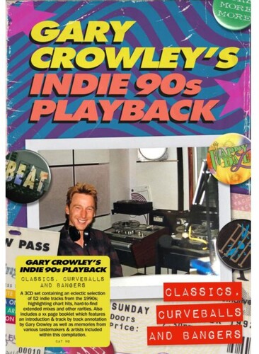 Gary Crowley's Indie 90s Playback: Classics / Var - Gary Crowley's Indie 90s Playback: Classics / Var - Music CD