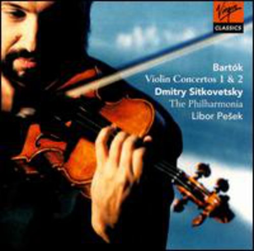 Bartok / Sitkovetsky / Pesek / Philharmonia Orch - Violin Concertos 1 & 2 - Music CD