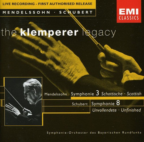 Mendelssohn / Schubert / Klemperer / Bavarion Rso - Klemperer Conducts Mendelssohn & Schubert - Music CD