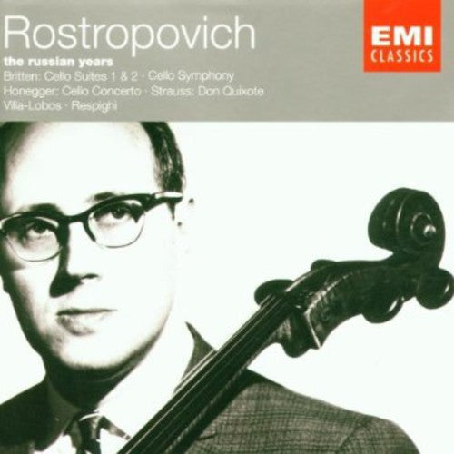 Britten / Villa-lobos / Respighi / Rostropovich - Rostropovich: Russian Years - Music CD