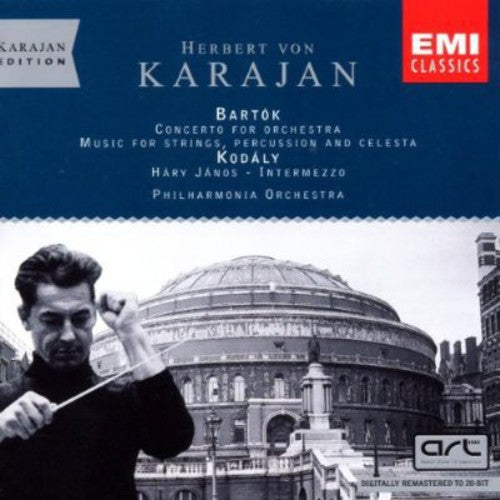 Karajan / Bartok / Kodaly - Concerto For Orchestra / Music For Strings - Music CD