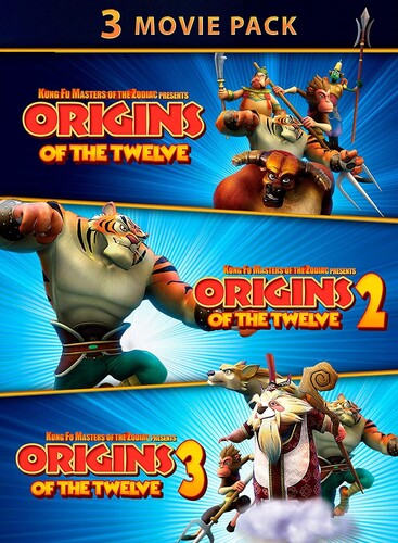 Kung Fu Masters Of The Zodiac Origins Of The - Kung Fu Masters Of The Zodiac Origins Of The - DVD