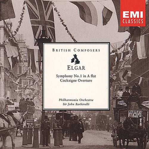 Elgar / Barbirolli / Philharmonia Orchestra - Symphony 1 / Cockaigne / Concert Overture - Music CD