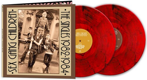 Sex Gang Children - The Singles 1982-1984 - RED MARBLE