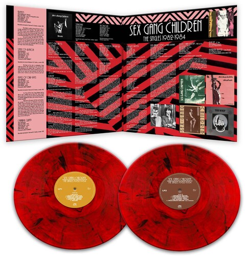Sex Gang Children - The Singles 1982-1984 - RED MARBLE