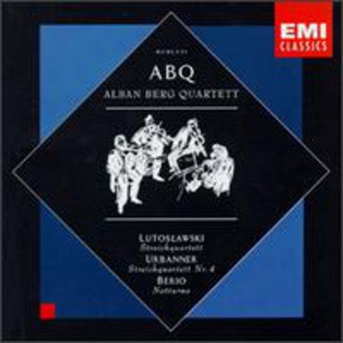 Berg,alan Quartet / Berio / Lutoslawski - String Quartet - Music CD