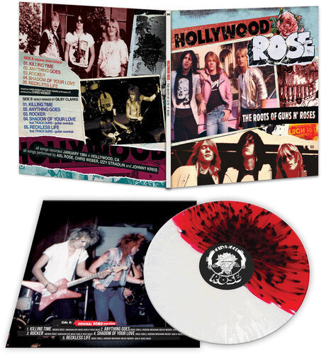 Hollywood Rose - The Roots of Guns N' Roses [Red/White Splatter]