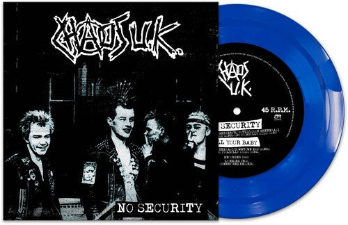 Chaos UK - No Security [7-inch Blue]