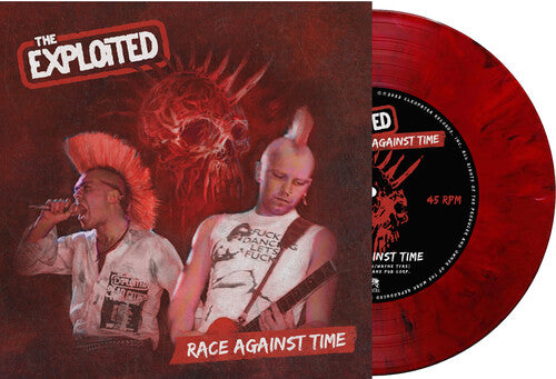 The Exploited - Race Against Time [Red Marble]