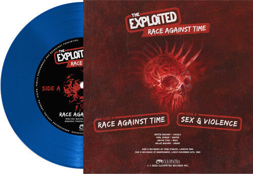 The Exploited - Race Against Time [Blue]