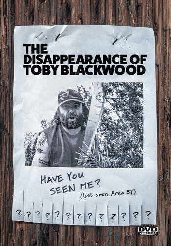 Disappearance Of Toby Blackwood - Disappearance Of Toby Blackwood - DVD